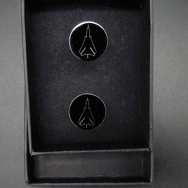 Cuff links Black Tornado